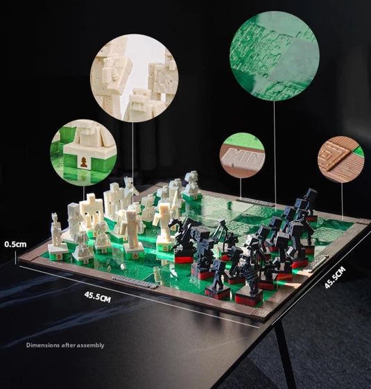 Minecraft Chess Set